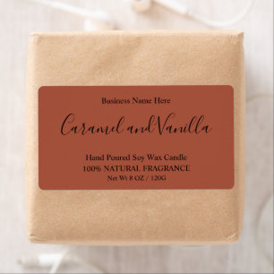 Minimal Beruflich Terracotta Boho