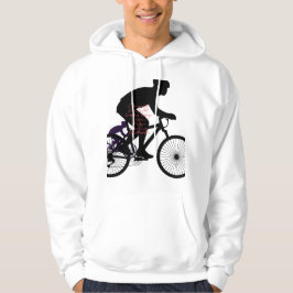 Minimal Bicycle Art – Hoodie