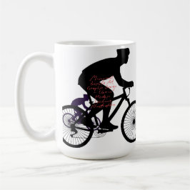 Minimal Bicycle Art Kaffeetasse
