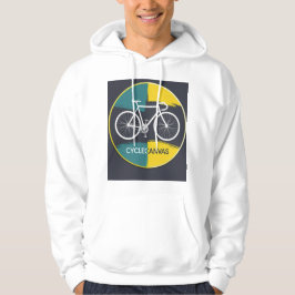 Minimal Bicycle Illustration – Hoodie