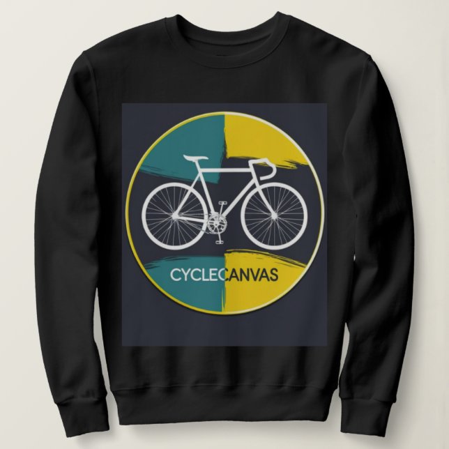 Minimal Bicycle Illustration –  Sweatshirt (Design vorne)
