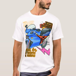 Minimal Bike Art Graphic – Modern Motorcycle T-Shirt