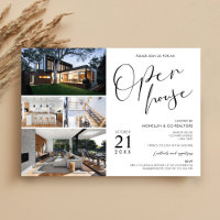 Minimal Black & White Realty Open House 4 Fotos