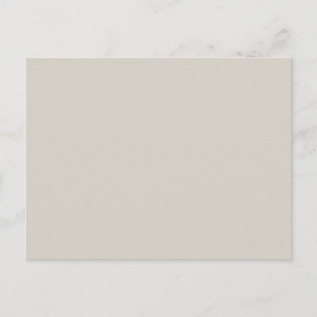 Minimal Blank Color  Postkarte (Vorderseite)