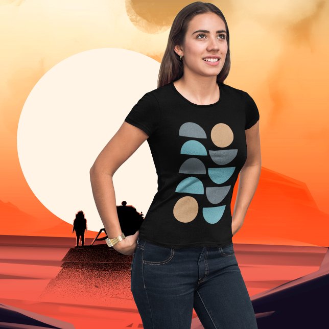 Minimal Boho Semicircle T-Shirt (Von Creator hochgeladen)