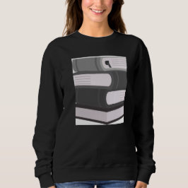 Minimal Book Art Sweatshirt