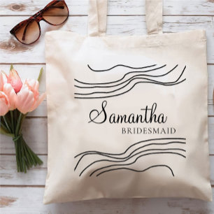 Minimal Bridesmaid Tote Bag Tragetasche