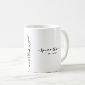 Minimal Chiropraktiker Rückenmassage-Therapeut Kaffeetasse