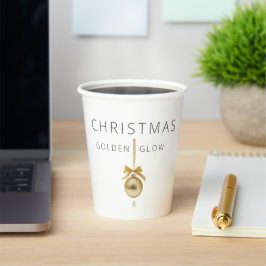 Minimal Christmas Line Art Tree | KaliraArts Pappbecher