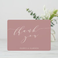 Minimal Classic Dusty Rose Brautparty kundenspezif
