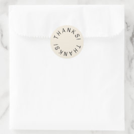 Minimal danke Ihnen Aufkleber Poshmark Verkäufer L