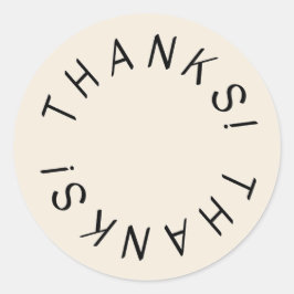 Minimal danke Ihnen Aufkleber Poshmark Verkäufer L