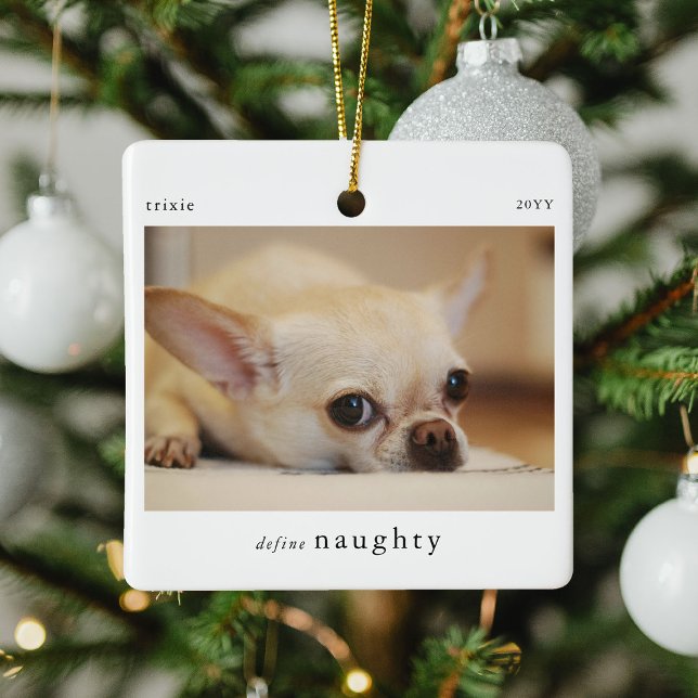 Minimal Definition des Fotos "Naughty Pet" Keramikornament (Von Creator hochgeladen)