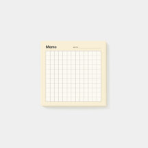 Minimal einfaches Memo Grid