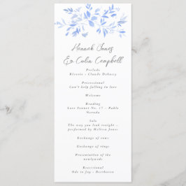 Minimal elegantes, blau gestrichenes Porzellan Programm