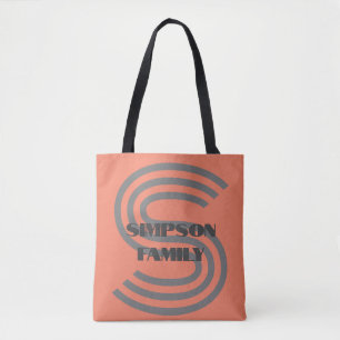 MINIMAL FAMILLION MONOGRAM GIFT ORANGE