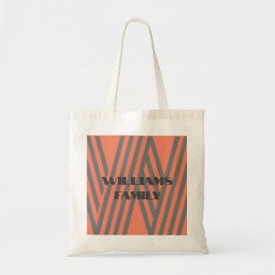 MINIMAL FAMILLION MONOGRAM GIFT ORANGE TRAGETASCHE