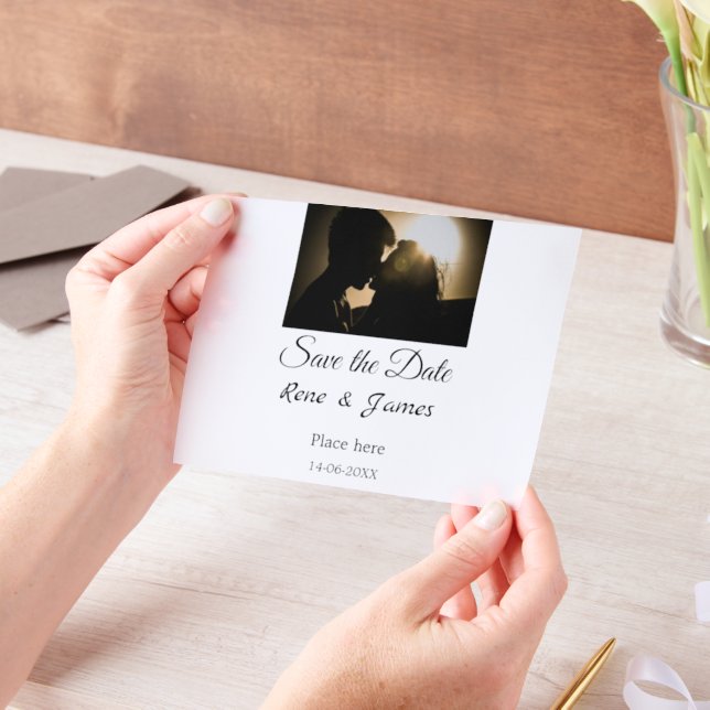 Minimal Foto Schwarz klassisch elegant gerettet (Handgehalten)