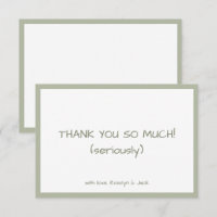 Minimal für Lässige Handschrift bei Dusty Green
