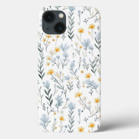 Minimal Gentle Colorful Garden Wildblumen Kinderzi