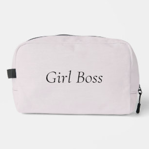 Minimal Girl Boss Modern Waschbeutel