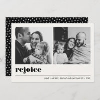 Minimal grafisch | Schwarzes Weihnachtsfest 2 Foto