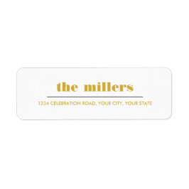 Minimal grafisch | Senfgelber Hipster