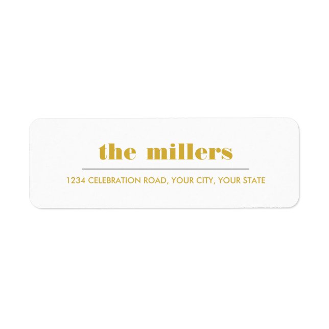 Minimal grafisch | Senfgelber Hipster (Vorne)