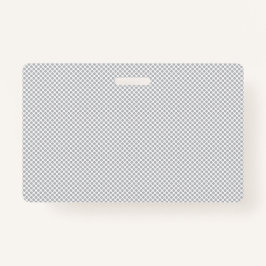 Minimal Grey Polka Dot Pattern  Ausweis