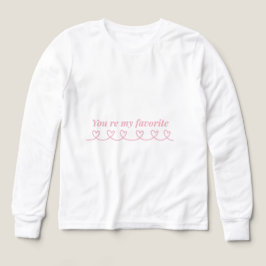 Minimal Heart Arrow Valentine T-Shirt