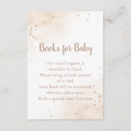 Minimal Heart Bücher für Baby Karte – Rosenholz Ro