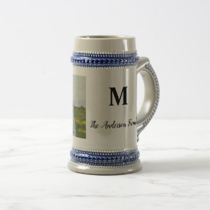 Minimal hinzufügen Ihren Namen Foto Aquarell      Bierglas