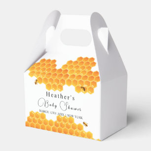 Minimal Honey Bumblebee Boy Baby Dusche Geschenkschachtel