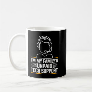 Minimal im my Familys unbezahlter technischer Supp Kaffeetasse
