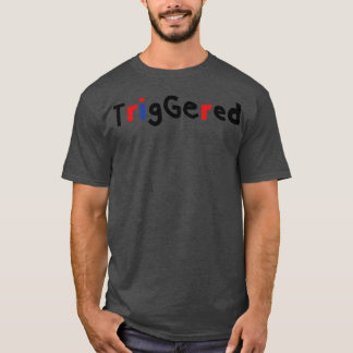 Minimal induzierte Typografie T-Shirt