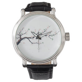 Minimal Japanese Tree Branch Armbanduhr