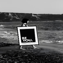 Minimal | Kühl sein Sie selbst Postkarte