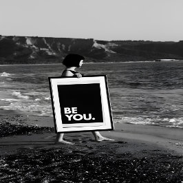 Minimal | Kühl sein Sie selbst Postkarte