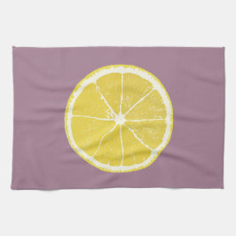 Minimal Lemon Slice Küchentuch