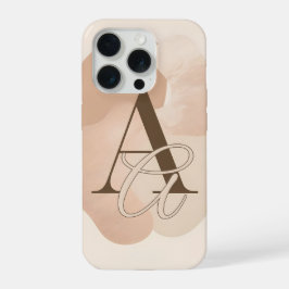 Minimal Letter A Phone Case – Modern Initial Desig iPhone 15 Pro Hülle
