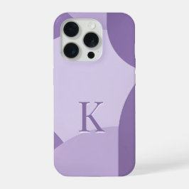 Minimal Letter K Phone Case – Calm Aesthetic Initi iPhone 15 Pro Hülle