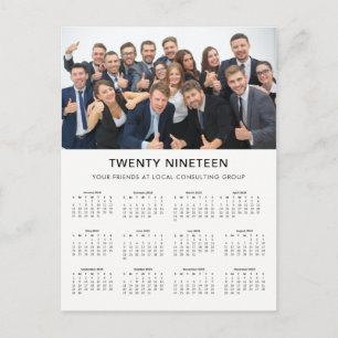 Minimal modern   Foto - Kalender 2019 Postkarte