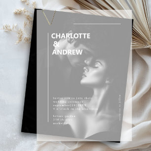 Minimal, modern, Hochzeit,