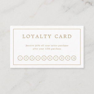 Minimal modernes Monogram Gold Elegant Treuekarte