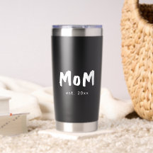 Minimal Mom Established Erster Muttertag Tumbler