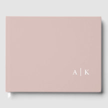 Minimal monogramm rosa Hochzeitstorch