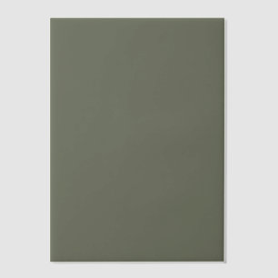 Minimal Moss Green Vellum Overlay - individuell ei