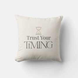 Minimal Motivational Throw Pillow-Aesthetic Decor Kissen