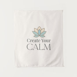 Minimal Motivational Wall Tapestry Wandteppich