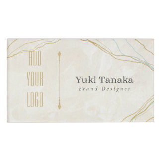 Minimal Name Badge | Elegant Magnetic Acrylic Name Namenschild